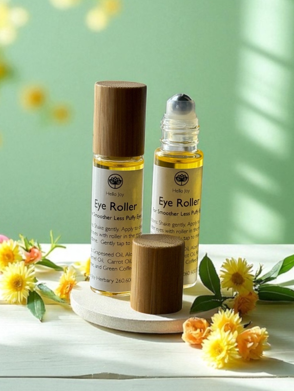 Eye Roller - Golden Yellow Nourishing Eye Serum